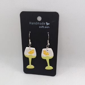 Lemonade Glass Earrings